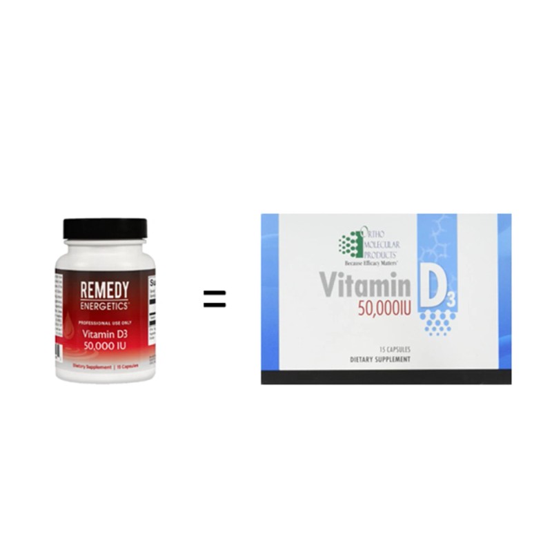 Vitamin D3 50,000 IU Capsules for Wellness Support – High-Potency
