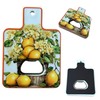 Decorative Sicilian Bottle Opener Magnets with Lemons and Traditional Patterns