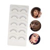 IWOWHERO 5 Pairs Practice Eyelash Extensions for Beginners Natural Faux