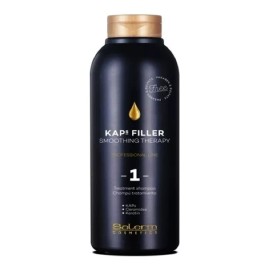 Salerm Shampoo Mantenimiento Lisos Kaps Filler Sin Parabenos