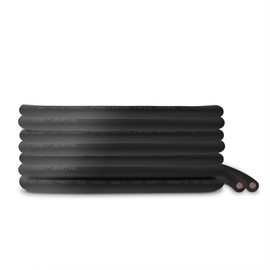 TEMCo 8 AWG/Gauge Solar Cable - Made in The USA 70 Feet Black (Variety of Lengths Available)