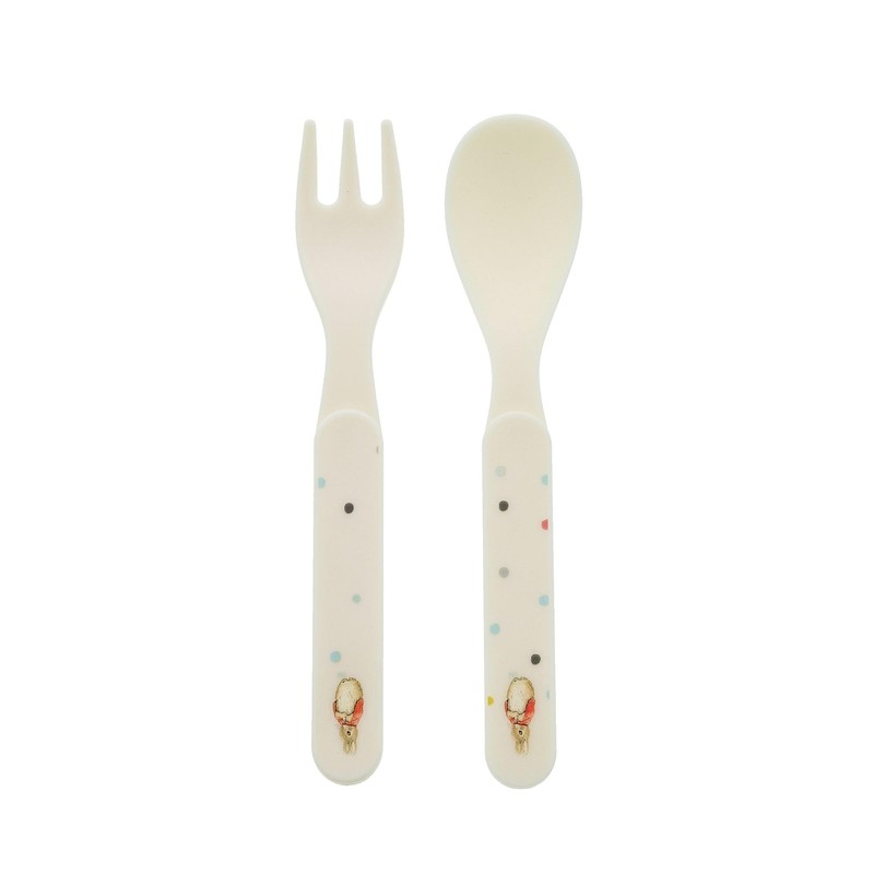 Beatrix Potter Flopsy Snack Box Cutlery Set Picnic and Outdoor