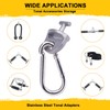 AMTHKNO 4-Pcs T-Lock Adapter W/Snap Hooks for Tonal Accessories, Tonal