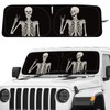 DaisyInner Windshield Sun Shade Compatible with Jeep JK JKU JL