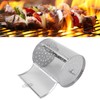 Rolling Grilling Basket Stainless Steel Grill Cage Round Stainless Steel