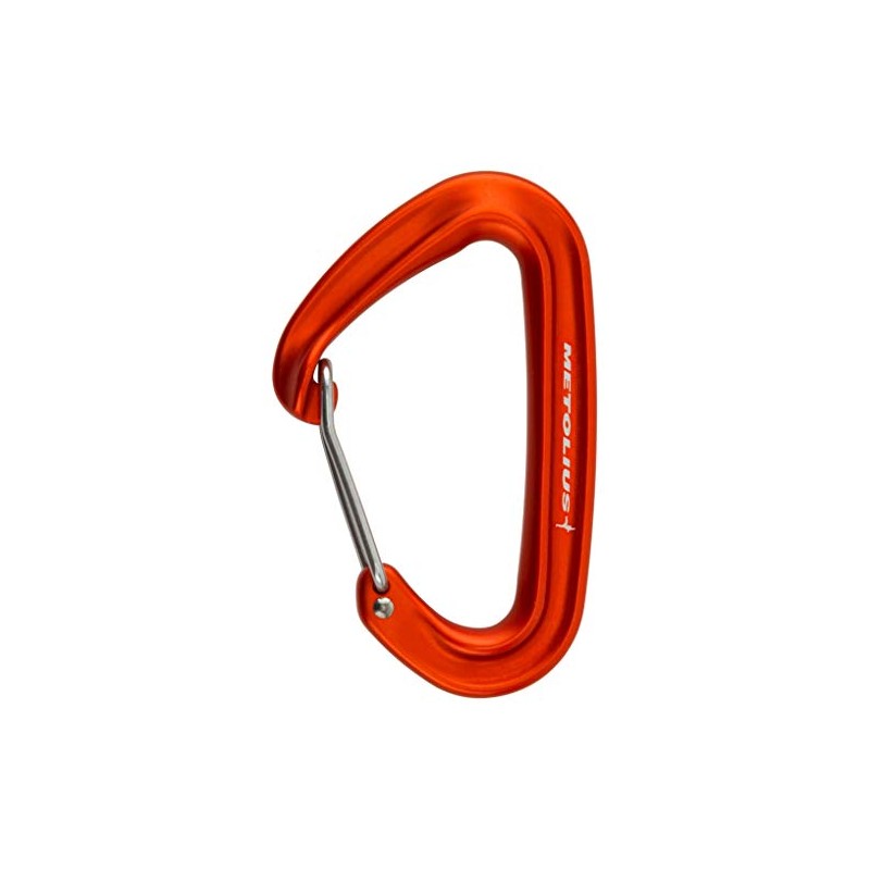 Metolius Bravo II Wiregate Carabiner, orange