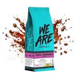 Coffee Ground, 1kg Bag Brazilian Espresso Ground Coffee, 100% Arabica, Medium Roast Speciality, Single Origin (We Are Coffee Co)