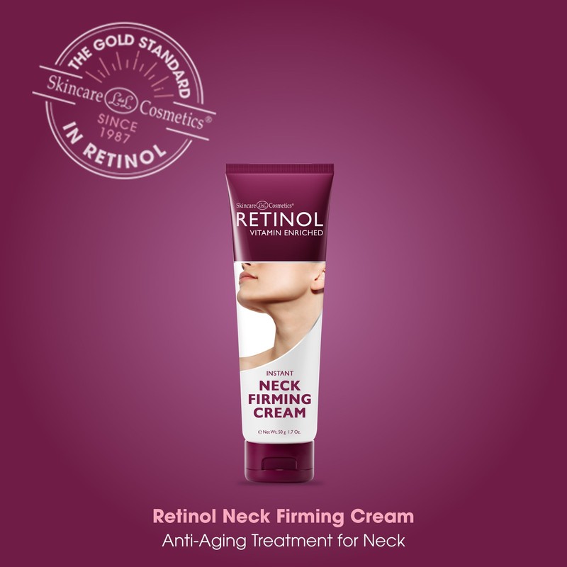 Retinol Anti-Aging Neck Firmin Cream - Tightens, and Smooth Neck