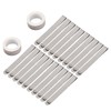 20pcs Stainless Steel Hemming Clips with 2pcs Diagonal Seam Tapes
