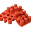 TOPYS 15 Cavities Cylindrical Fondant Silicone Mold DIY Cylinder Pastry