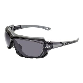 Global Vision Padded Motorcycle Sport Sunglasses Octane Gray smoke Lens