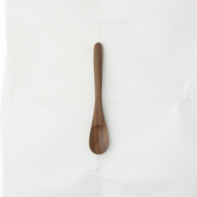 Nagao Sao Wood Demitasse Spoons, 4.8 inches (12.2 cm), Set