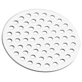 FACKELMANN 45453 Spätzlepresse, Kartoffelpresse aus Edelstahl, Eispresse inkl. 2 Einsätze (Farbe: Silber), Menge: 1 Stück