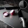 Qikuver Titanium Chopping Boards, Stainless Steel Chopping Board, Double-Sided Food
