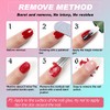 Gel Nail Polish Remover 0.5 Fl Oz, Professional Gel Remover