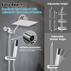 Hibbent cUPC Certified High Pressure 12'' Rainfall Shower Head, Showerhead