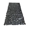 “Pebbles” Non-Slip Bathtub/Shower Mat 27.5”x14” Rectangular, Non-Toxic, Safe, Clean, Machine-Washable,
