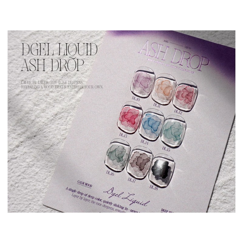 classic nail Diesel Liquid Ash Drop Ink Gel + 30