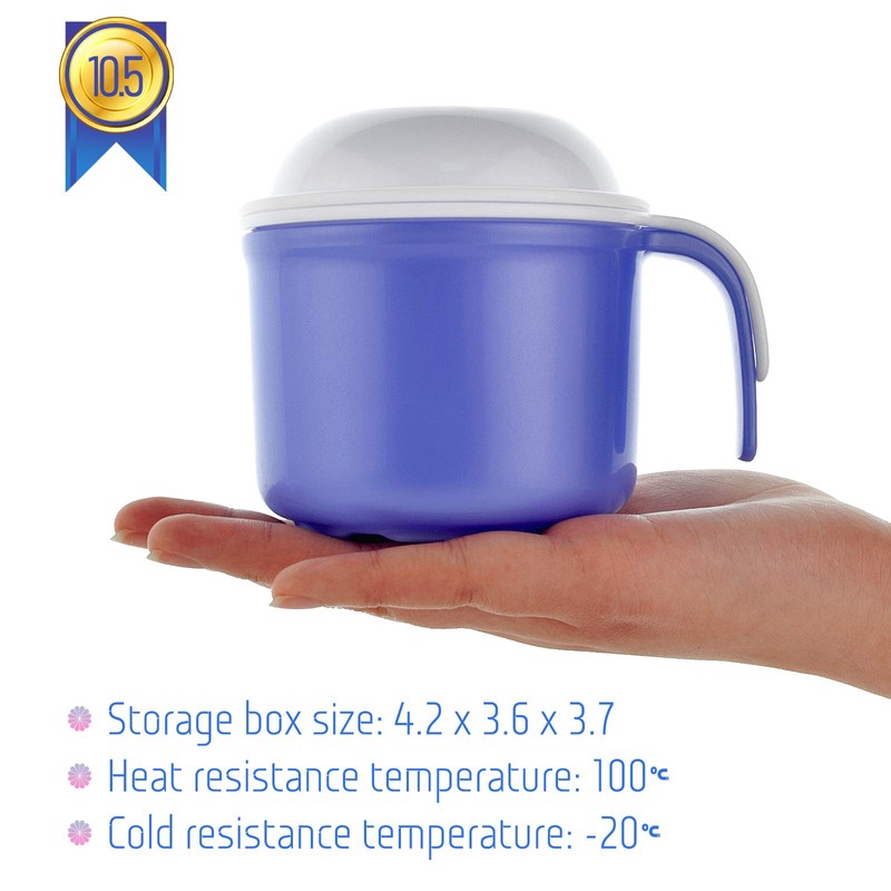 Large Denture Baths Cup, False Teeth Bath Cup with Strainer