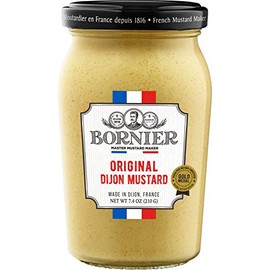 BORNIER Original Dijon Mustard, 7.4 Ounce