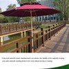 WujinJoy Heavy-Duty Patio Umbrella Holder - Adjustable Umbrella Stand Base