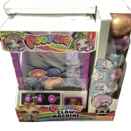 MGA Entertainment Poopsie Real Working Claw Machine 4 Slimes +2 Tooties