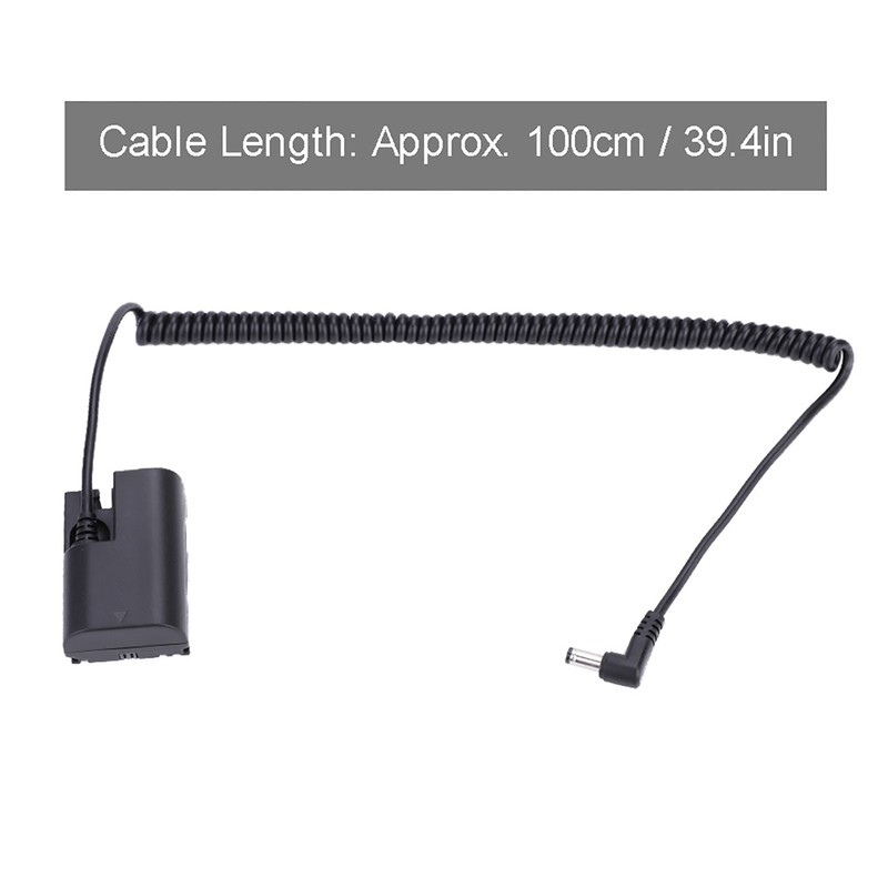 LP-E6 Power Dummy Battery Pack DC Coupler Connnector for Canon