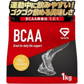 Grong BCAA Amino Acid Powder Orange Flavor 1kg 1ea / 그롱 BCAA 아미노산 파우더 오렌지맛 1kg 1개