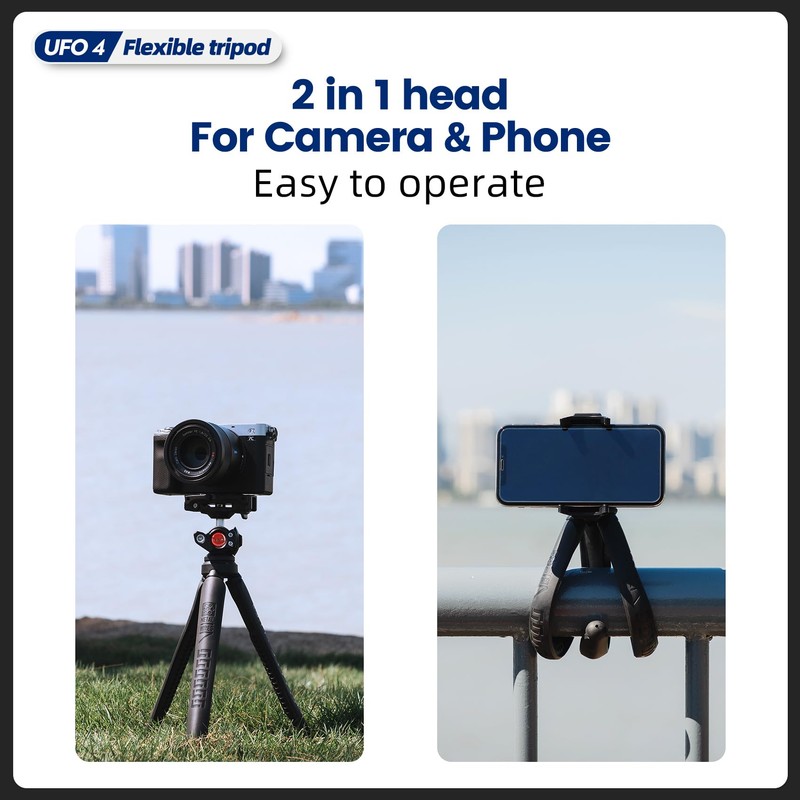 Fotopro Flexible Tripod Mini Tripod Smartphone Tripod for Camera &