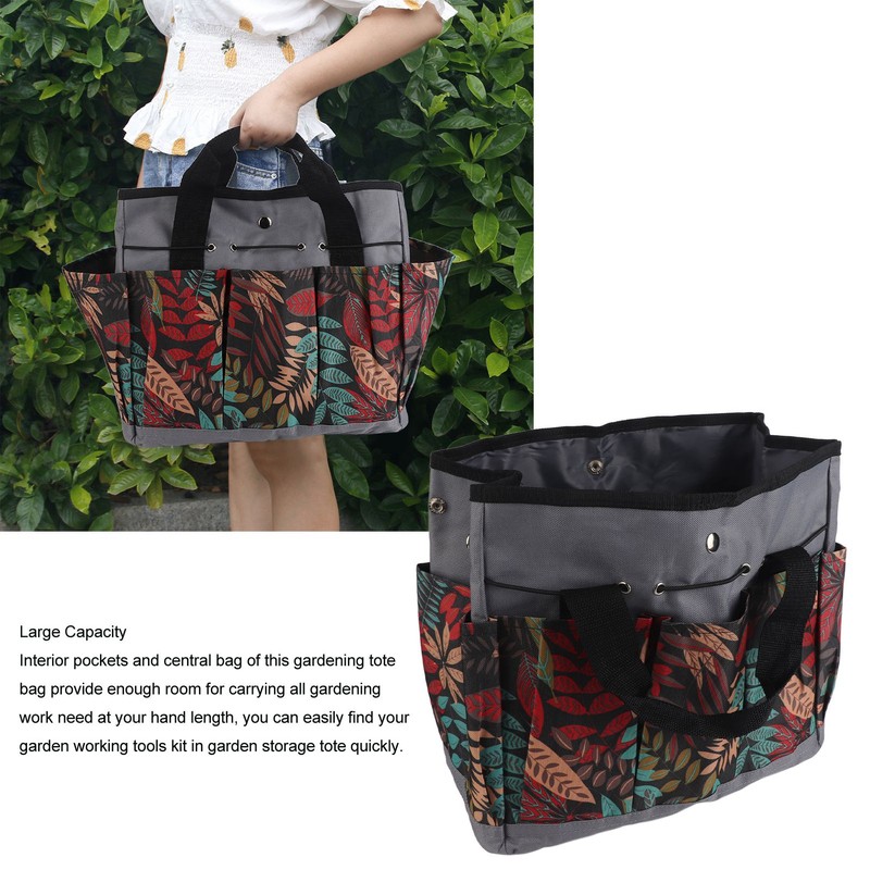 Garden Tote Bag Oxford Cloth Garden Tool Storage Bag Garden