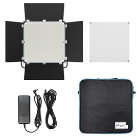100W Professional Panel Light Camera Light 1300PCS LED Fill Light Bi-Color Adjustable 3000-8000K Studio Streaming Light Camera Photo Shooting (Brightness up to 340000lux/0.5m)