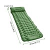 Inflatable Sleeping Mat - Backpacking Sleep Mat,Self-Inflating Airbed Mattress Lightweight