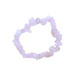 ZEN&TAO Natural Chakra Gemstone Crystal Bracelets Multiple Items Pack for Yoga Meditation Prayer Healing Protection and Gifting (Rose Quartz)