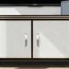 MUMU 6-Pack Brushed Nickel Double Hole Cabinet Pulls, 3.78 Inch