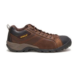 Cat Footwear mens Argon Composite Toe Construction Shoe, Dark Brown, 9.5 Wide US