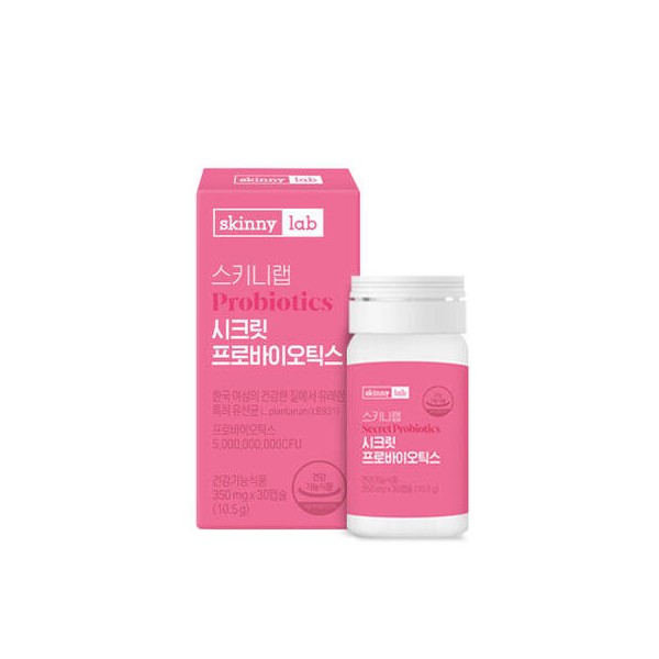 Skinny Lab Secret Probiotics 30 Capsules / 스키니랩 시크릿 프로바이오틱스