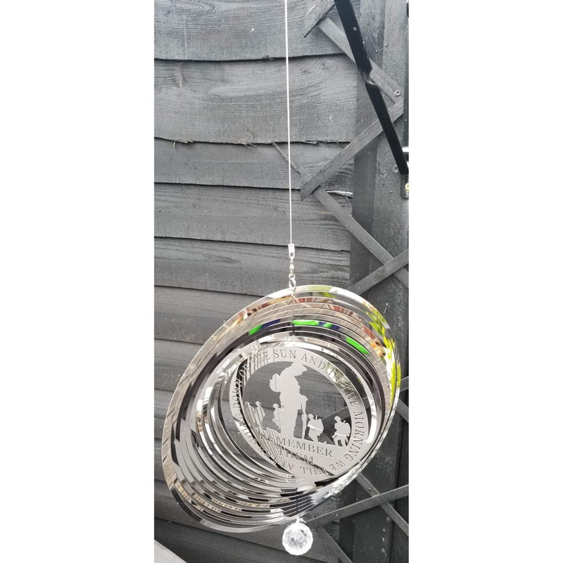 SK Stainless Steel Garden Wind Spinner For Home Or Garden