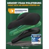 MIVELO Comfort Pro Bicycle Saddle with Memory Foam I Bicycle