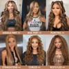 Ombre Lace Front Wig Human Hair Pre Plucked With Baby
