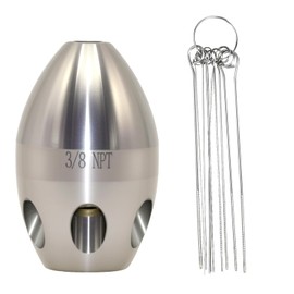 Professional Sewer Jetter for Pressure Washer - 3/8" NPT Nozzle with Clean Needle | Compatible with Drain Cleaning, Pipe Jetting & Sewer Maintenance