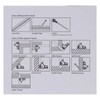 300MM Combination Square Length Depth Angle Measuring Ruler Stainless Steel