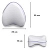 GC GLOBALCOMMERCE Soft Pillow Legs Aid Right Position Sleeping Against
