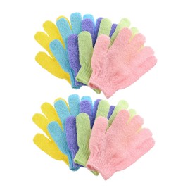 Baluue 10pairs Bath Gloves Dead Skin Exfoliating Mitt Exfoliator Gloves Exfoliating Gloves Mens Exfoliating Body Hand Exfoliating Glove Gloves Exfoliating Foot Exfoliator Polyester