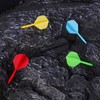 CyeeLife Integrated Dart Shaft and Flights Standard Shape,Dart Accessory Black/Red/Blue/Green/Yellow