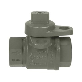 Jomar International 240-004P Lockwing Utility Gas Meter Valve, 3/4" FIP