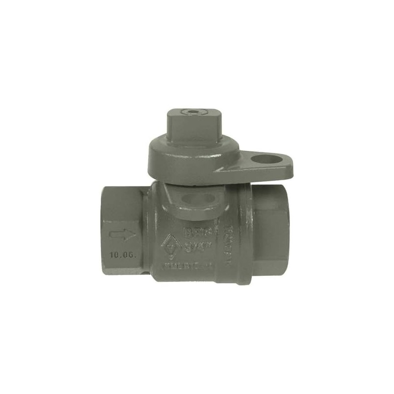 Jomar International 240-004P Lockwing Utility Gas Meter Valve, 3/4" FIP