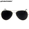 Super Dark Lens Limo Tint Pilot Sunglasses - Men and