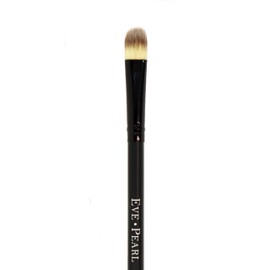 EVE PEARL Dual Salmon Concealer And 102 Concealer Brush Full Coverage Under Brighten Eye Concealer Brush Set Makeup Kit (Tan)