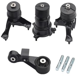 Engine Motor and Transmission Mount Kit 4PCS Compatible with 2012-2017 Camry 2.5L Automatic Transmission, Replace OE 123720H090 123630V031 123620V060 123610V060