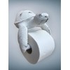 Sea Turtle Wall Mount Toilet Paper Roll Holder Rustic Beach